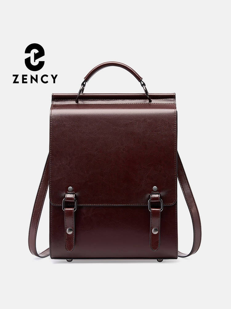 Women Bags Office - Zency 여성 패션 배낭 레트로 영국