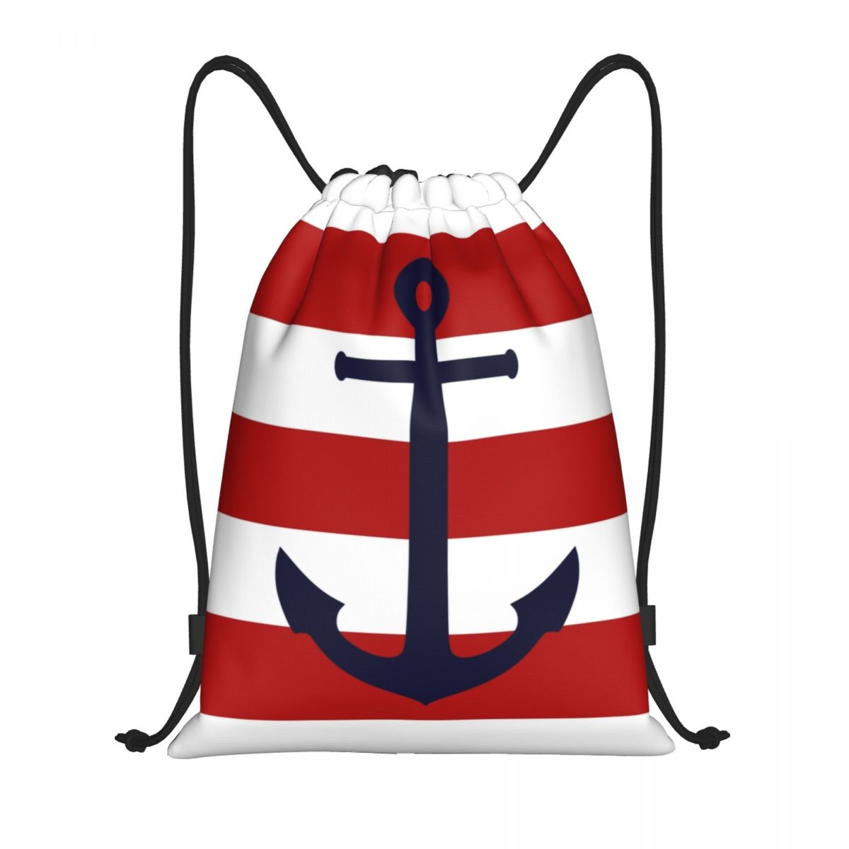 Women'S Yoga Bags - 해군 네이비 블루 앵커 온 레드