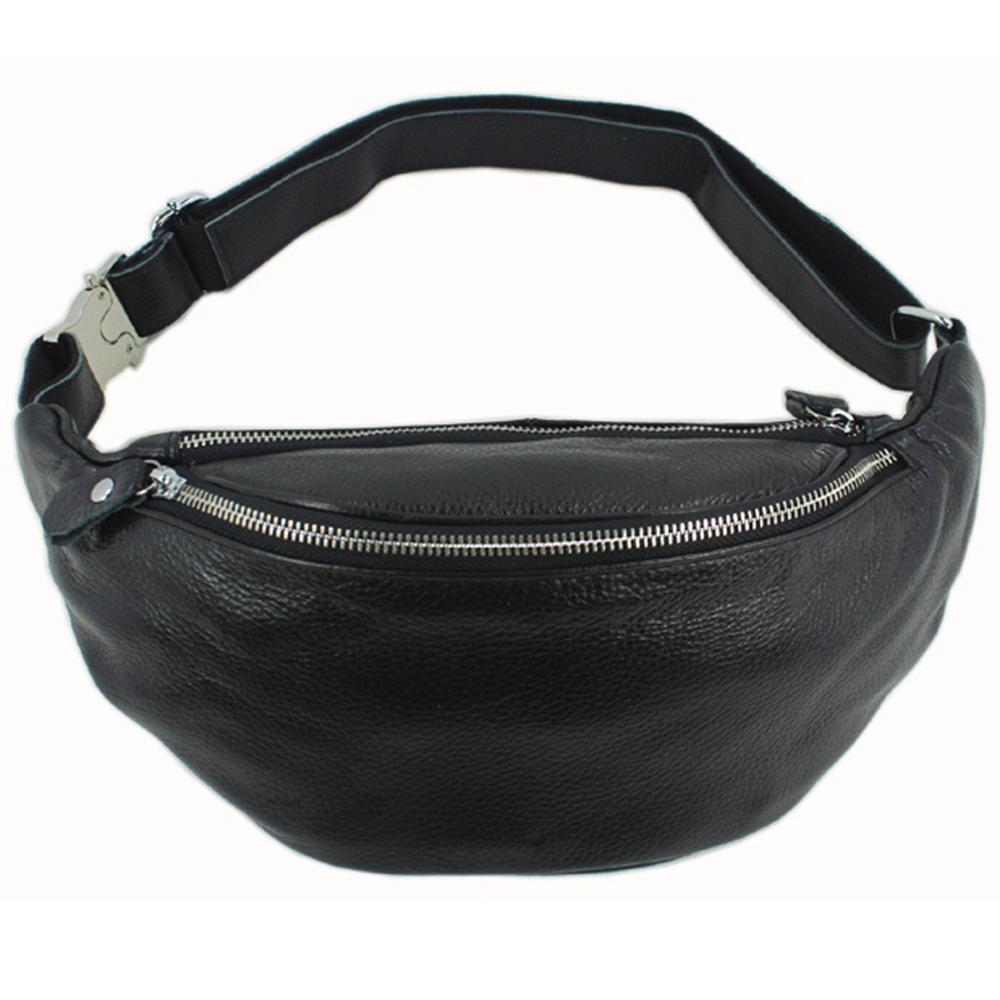 Saddle Bag Leather - 남성용 패션 정품 가죽 허리 가방,