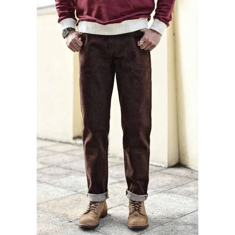 Levis Jeans 501 - 사우스잔 남성 청바지 브라운 진 남성