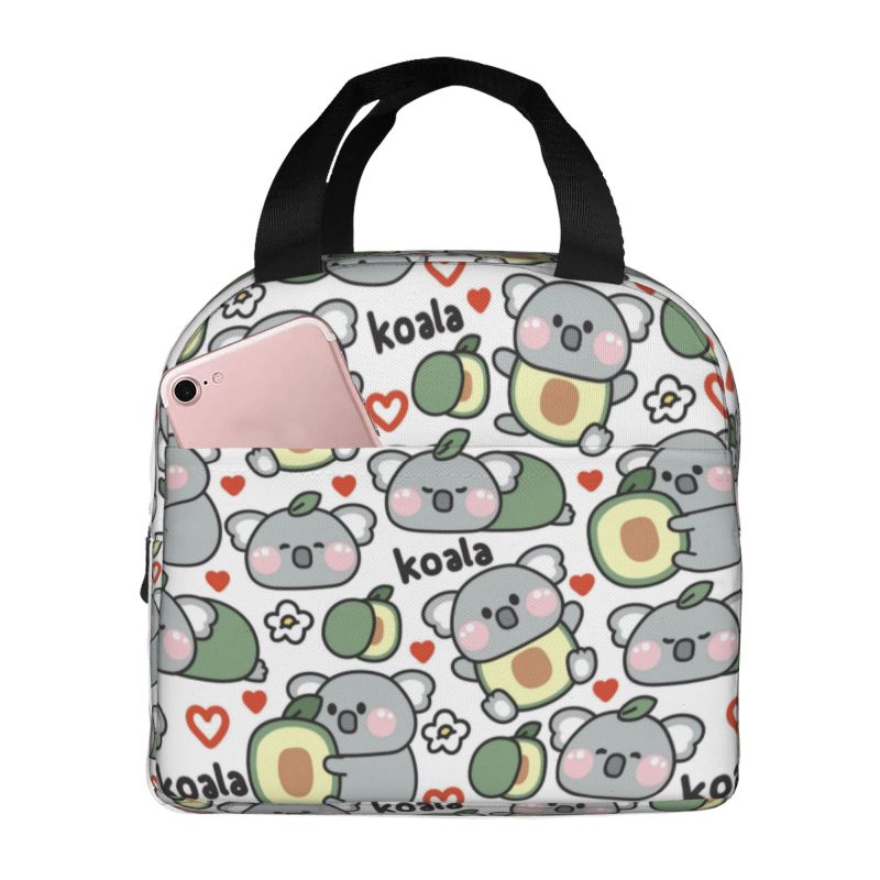Women Bags Australia - 코알라 곰 아보카도 도시락 가방 여성용