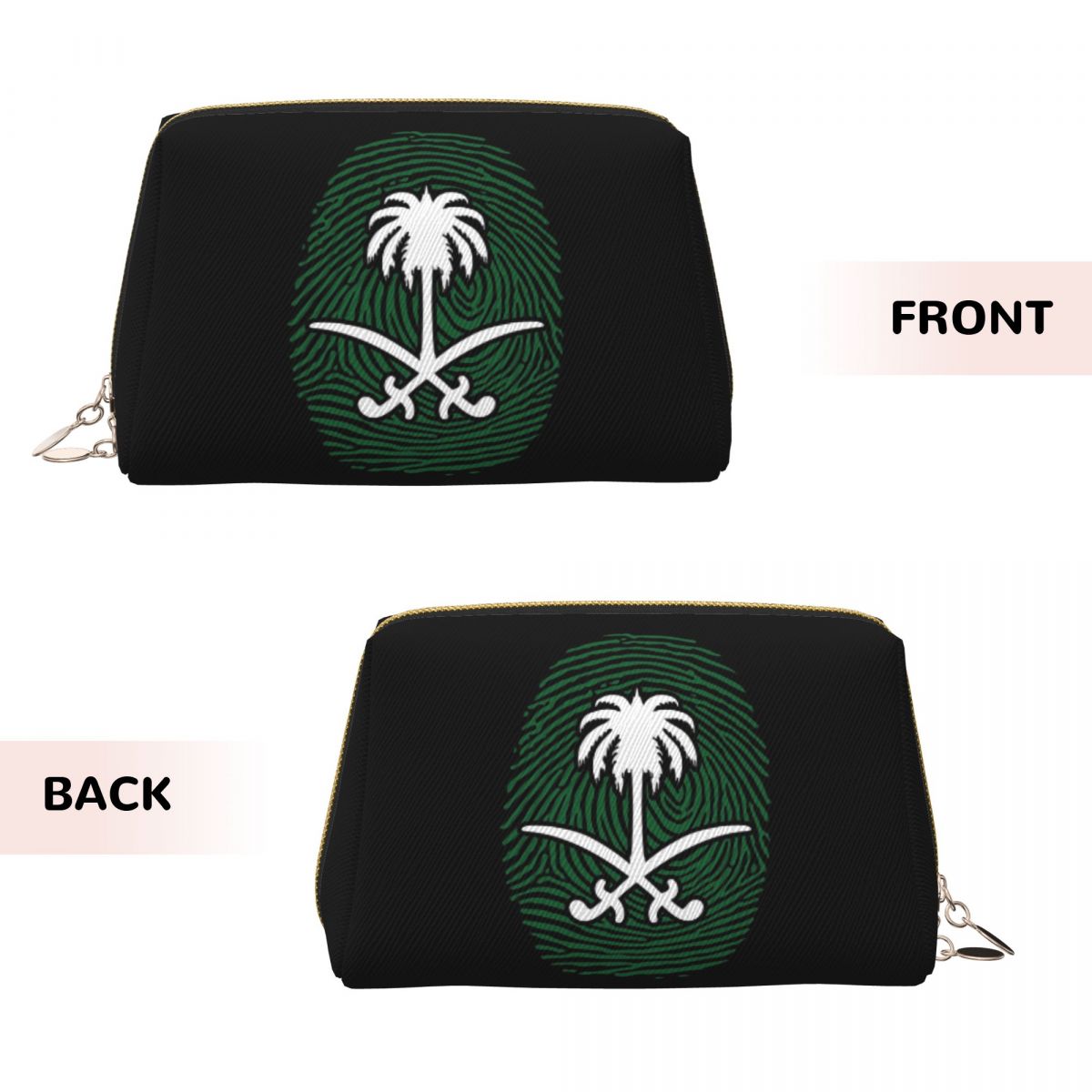 사우디아라비아 왕국 KSA 국기 여성 화장품 가방 여행 - Women Bags Ksa 리뷰 및 가격