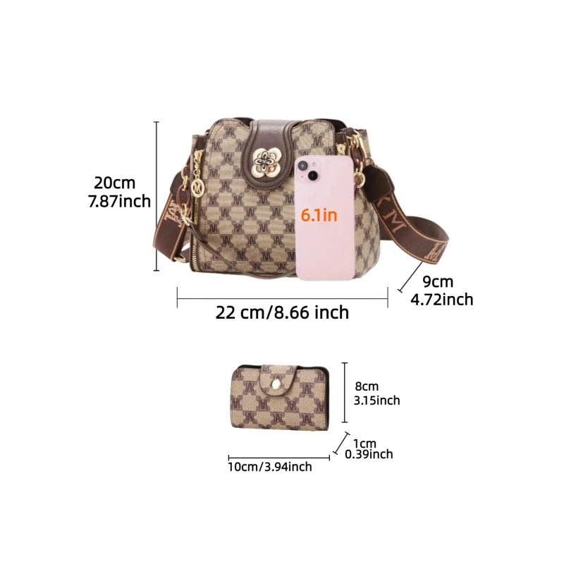 빈티지 레터 프린트 숄더백, 패셔너블하고 다용도로 활용 - Women Bags Crossbody 리뷰 및 가격