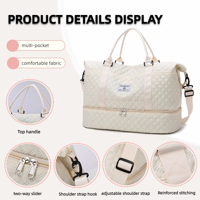 대용량 여행용 더플백 위켄더 오버나잇 가방 짐 토트백  - Women'S Yoga Bags 리뷰 및 가격