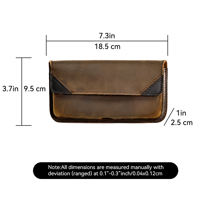 남성용 진짜 가죽 허리 가방, 캐주얼 플립 커버, 벨트 - Saddle Bag Leather 리뷰 및 가격