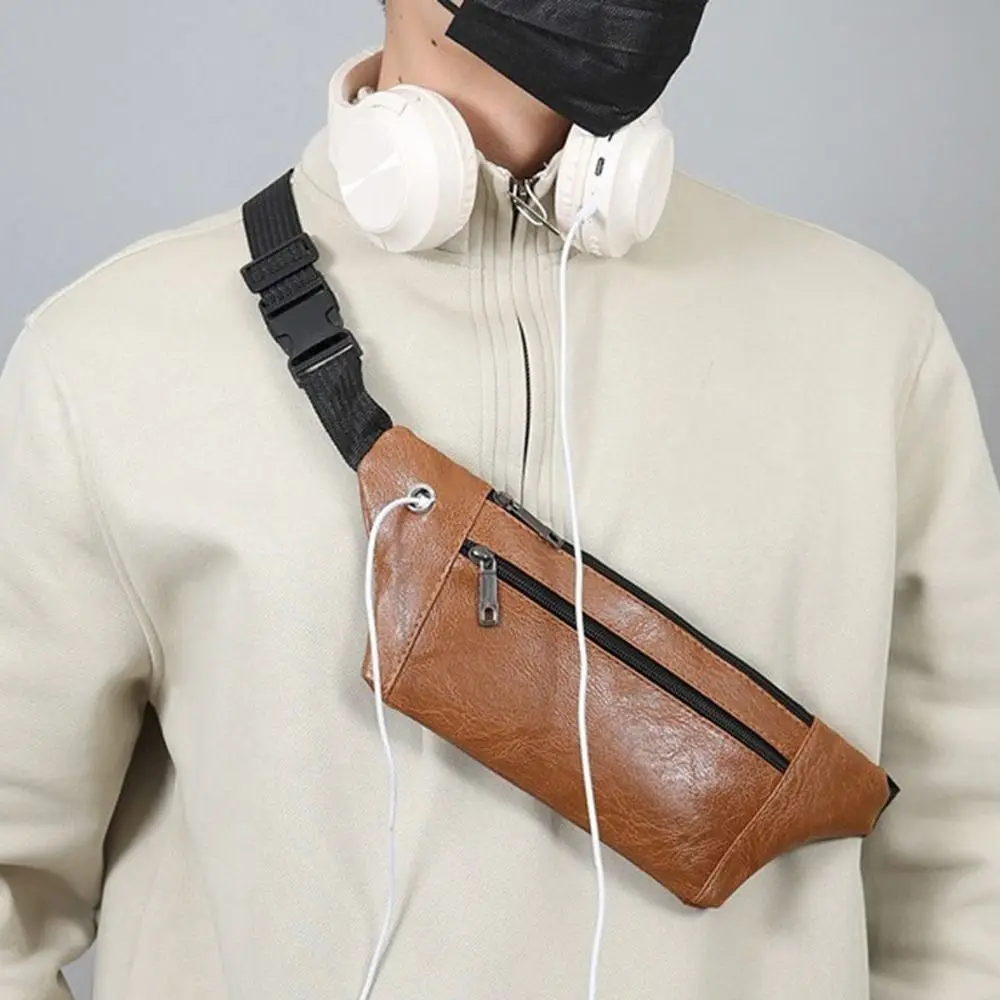 패션 방수 허리 가방 내마모성 다기능 폰 가방 PU 스 - Saddle Bag Leather 리뷰 및 가격