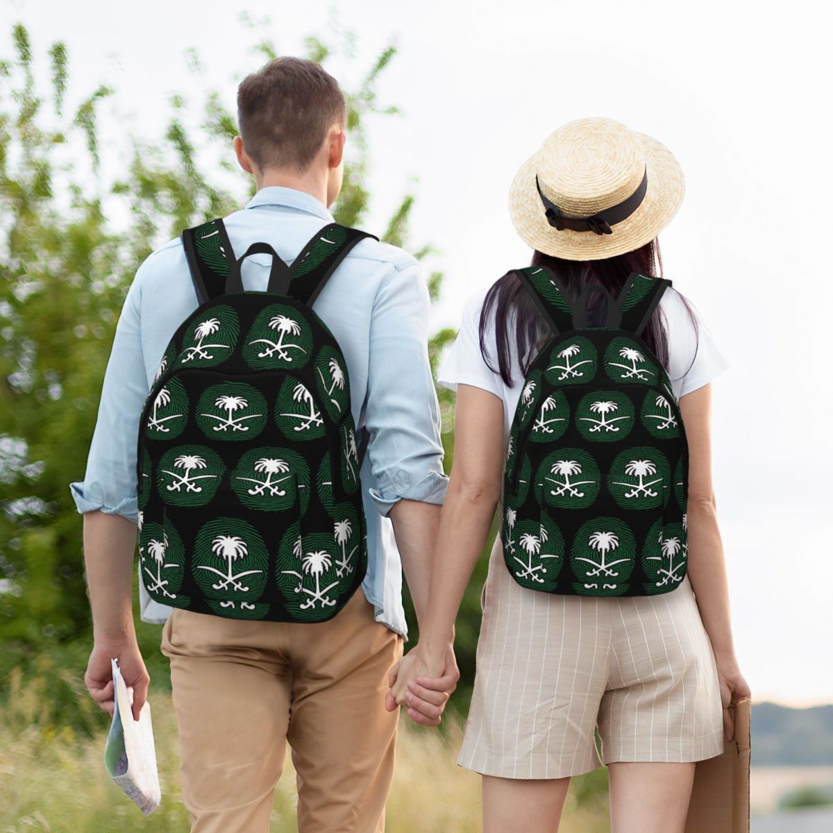 사우디아라비아 왕국 KSA 깃발 배낭 데이팩 대용량 어 - Women Bags Ksa 리뷰 및 가격