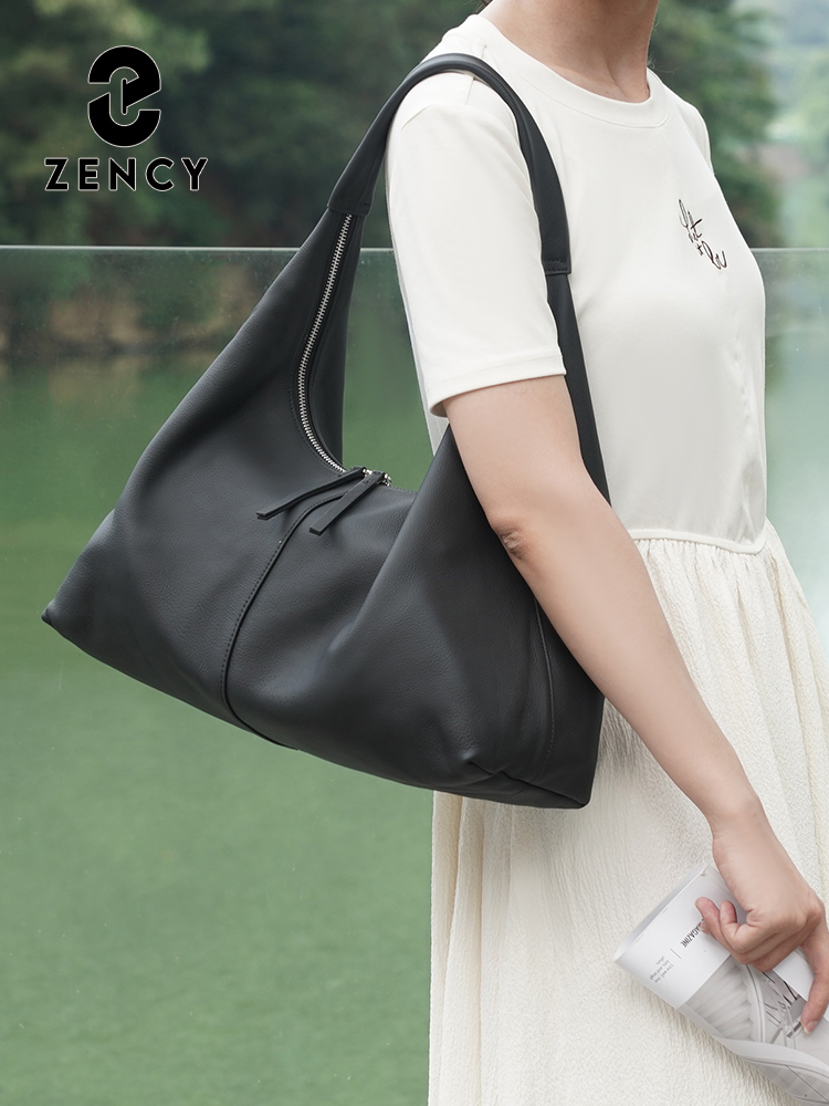 젠시 대용량 토트백 정품 가죽 호보백 여성 핸드백 숄더 - Women Bags Office 리뷰 및 가격