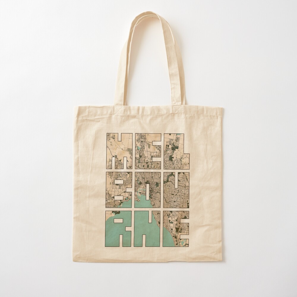 호주 멜버른 시티맵 - 빈티지 토트백 쇼퍼백 여성용 대 - Women Bags Australia 리뷰 및 가격