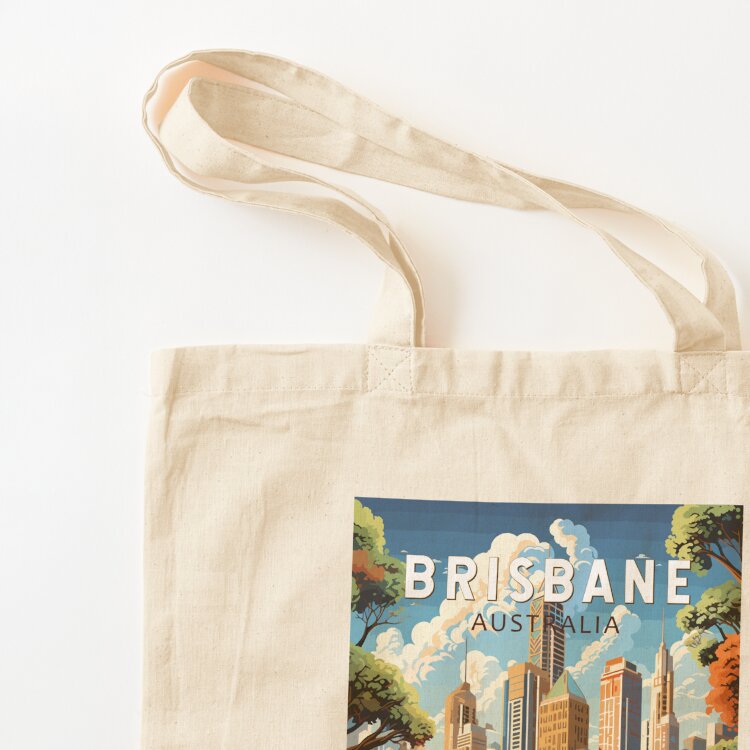 브리즈번 호주 여행 아트 빈티지 토트백 쇼핑 카트 가방 - Women Bags Australia 리뷰 및 가격