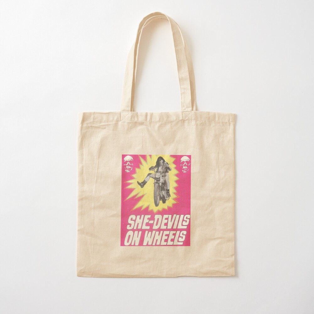 바퀴 달린 여악마 토트백, 스크린 토트백, 미적 감각이 - Women Bags On Shein 리뷰 및 가격