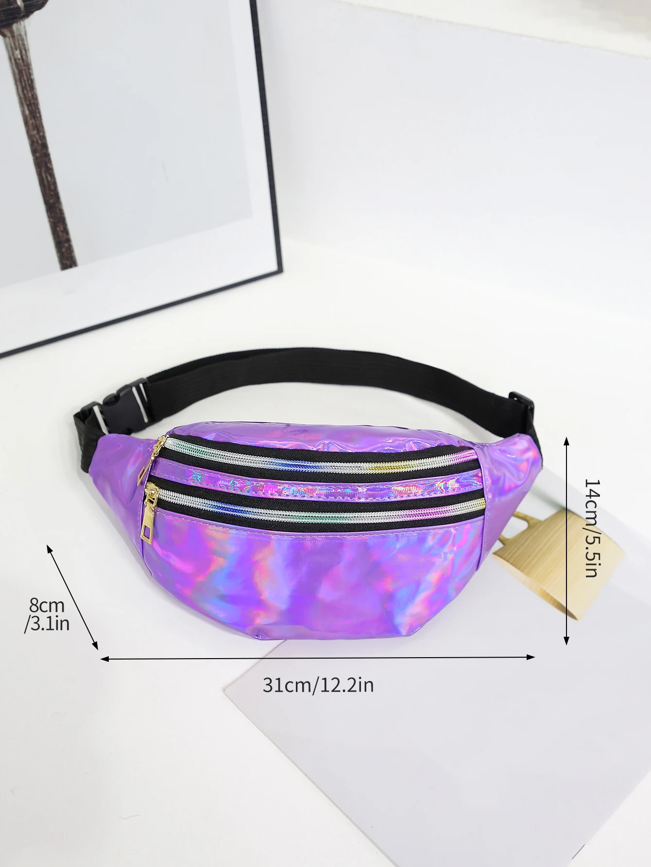 여성용 레이저 패니 팩 벨트 백, 크로스 바디, 허리  - Women'S Bum Bags 리뷰 및 가격