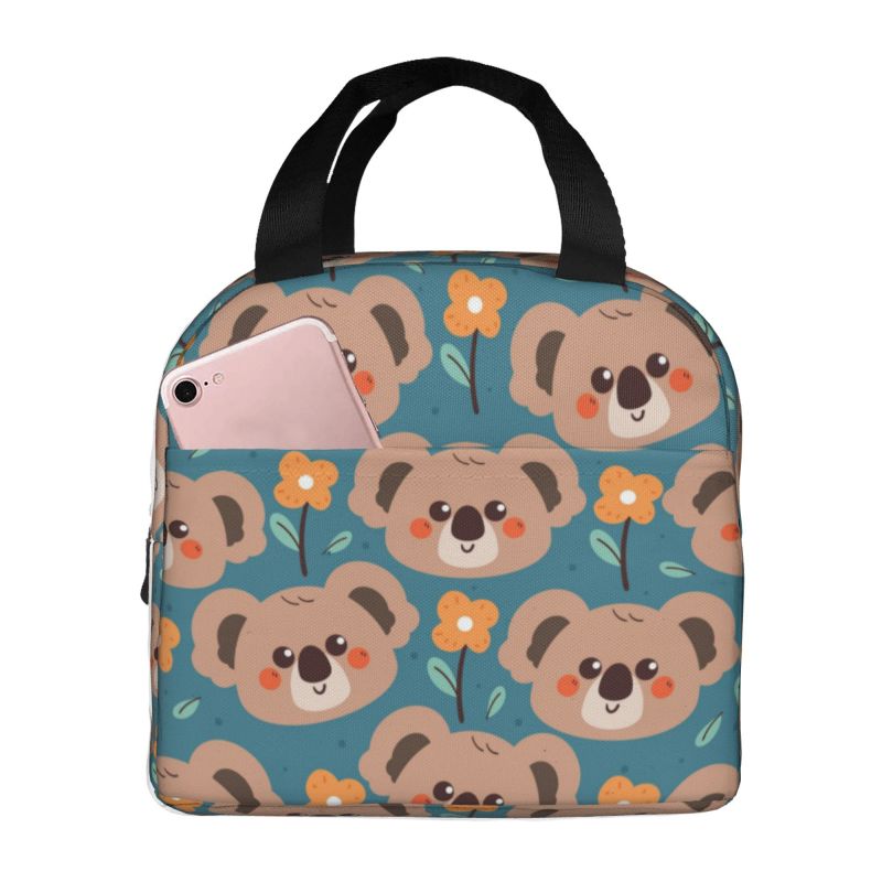 맞춤형 호주 곰 코알라 열 절연 점심 가방 여성용 점심 - Women Bags Australia 리뷰 및 가격
