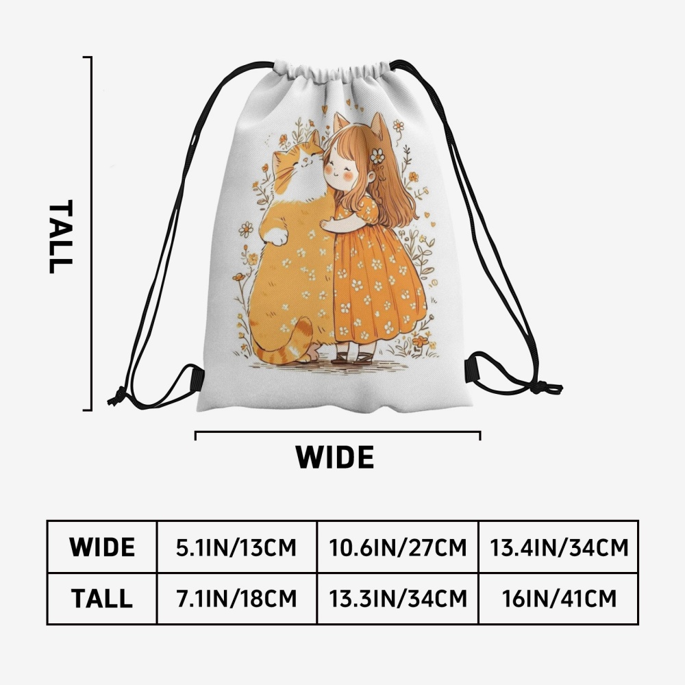 1PC 귀여운 소녀 인쇄 사용자 정의 텍스트 Draws - Women'S Yoga Bags 리뷰 및 가격