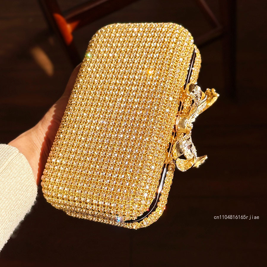 브랜드 뉴 스파클링 다이아몬드 스터드 하이엔드 연회용  - Women Bags High End Brands 리뷰 및 가격