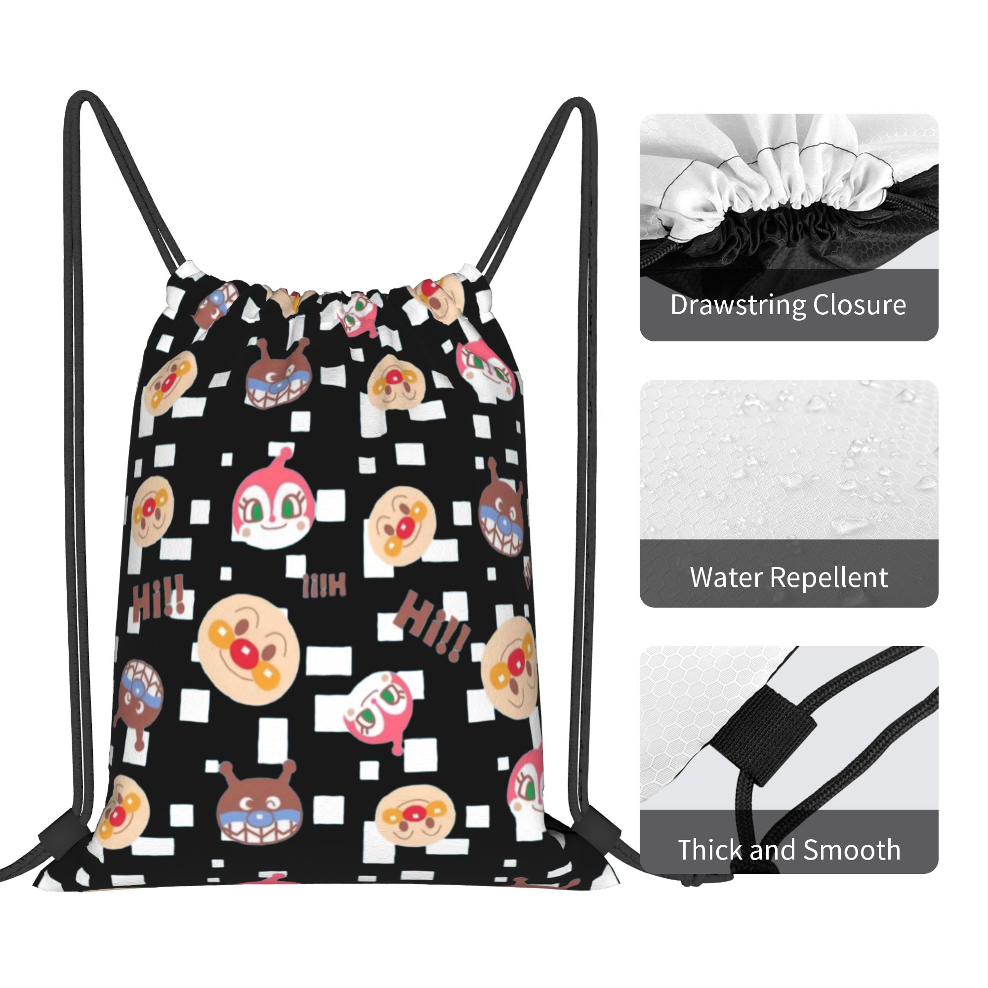 맞춤형 Anpanmans Drawstring 배낭 가방 - Women'S Yoga Bags 리뷰 및 가격