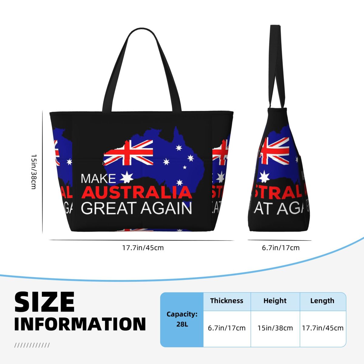 Make Australia Great Again 비치  - Women Bags Australia 리뷰 및 가격
