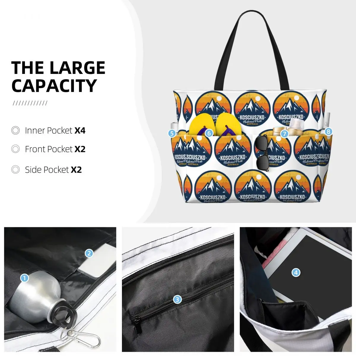 코스추스코 산맥 국립공원 뉴사우스웨일스 호주 비치 토트 - Women Bags Australia 리뷰 및 가격