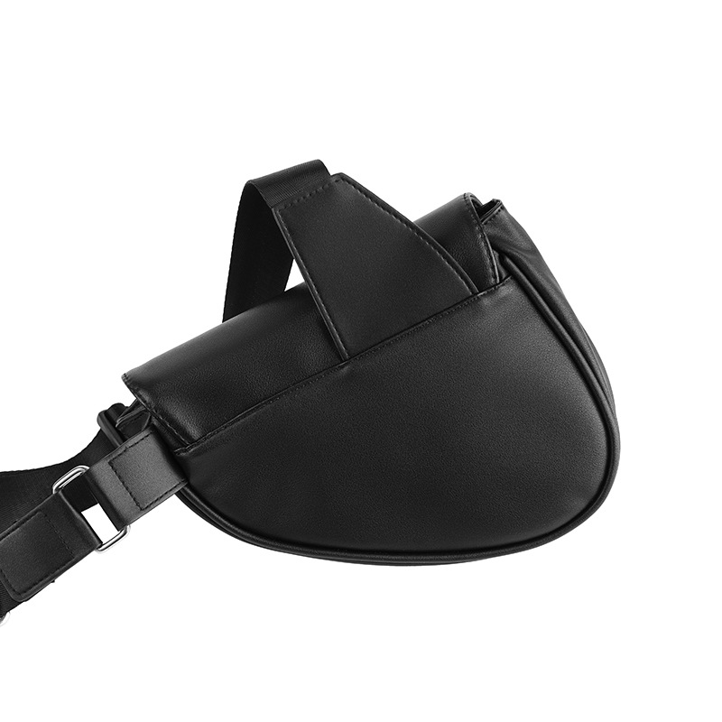 인조 가죽 가슴 가방 남성용, 캐주얼 심플 안장 가방, - Saddle Bag Leather 리뷰 및 가격