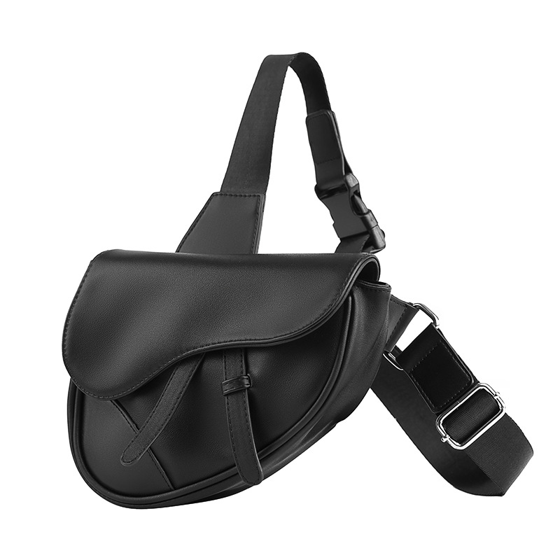 인조 가죽 가슴 가방 남성용, 캐주얼 심플 안장 가방, - Saddle Bag Leather 리뷰 및 가격