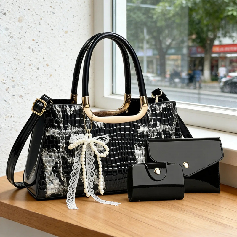 여성용 핸드백 세트, 악어 무늬 이브닝 클러치, 파티  - Women Bags Crossbody 리뷰 및 가격