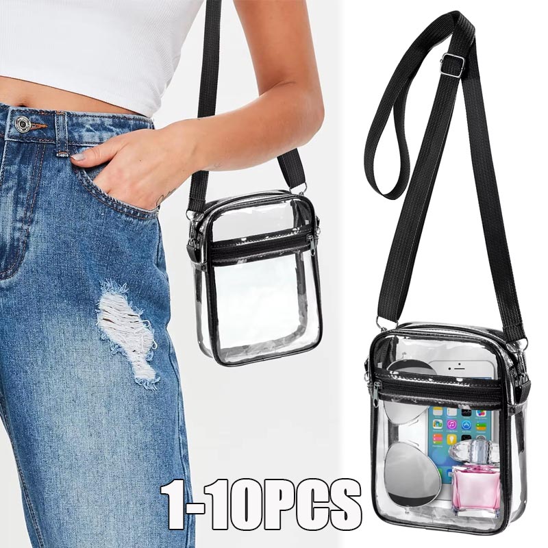 1-10개 여성용 투명 크로스바디 백, 지퍼와 조절 가 - Women Bags Crossbody 리뷰 및 가격