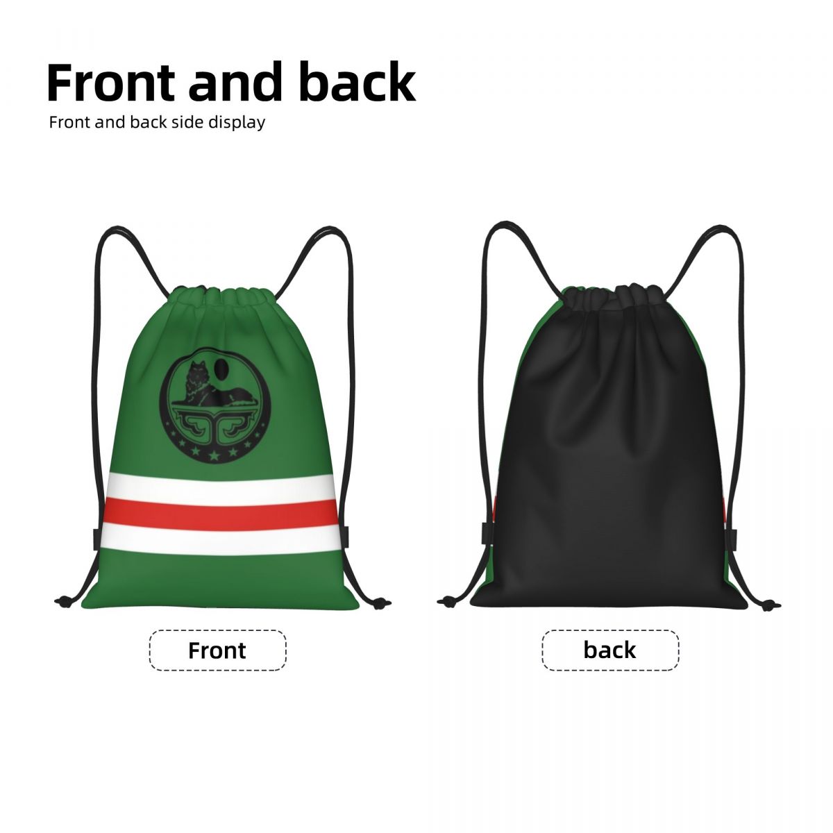 사용자 정의 Chechen Borz Drawstring - Women'S Yoga Bags 리뷰 및 가격
